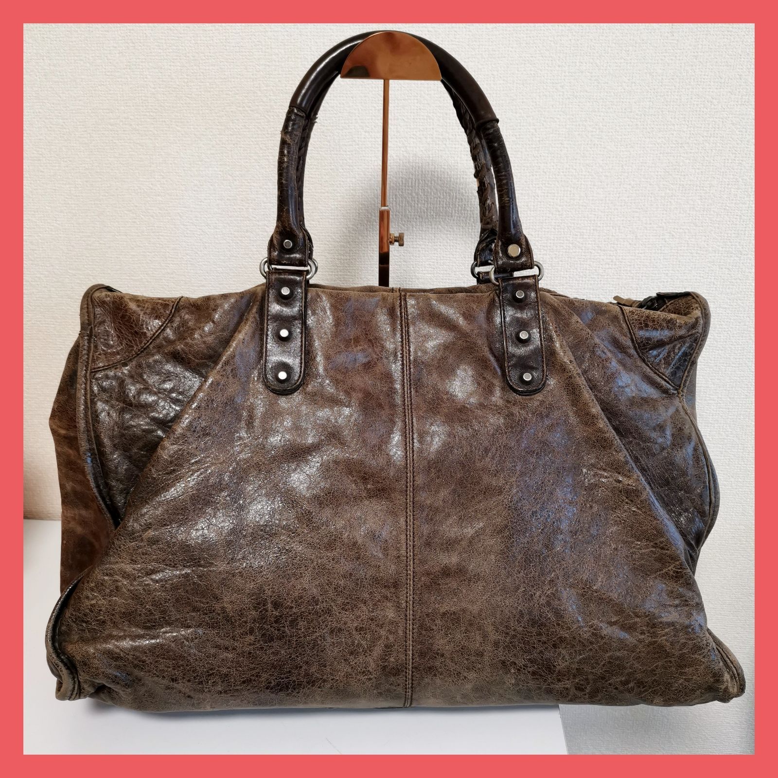 超人気品】送無!バレンシアガBALENCIAGA エディターズバッグ トート 