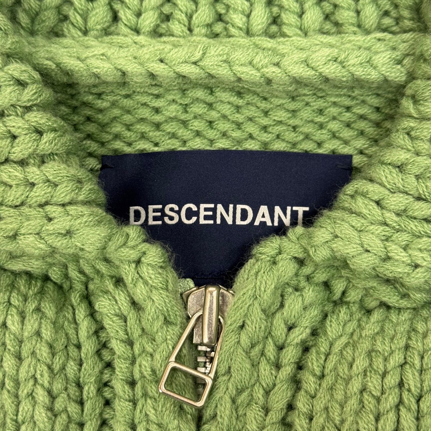 DESCENDANT SUNKEN COWICHAN SWEATER descendant 23aw SUNKEN COWICHAN