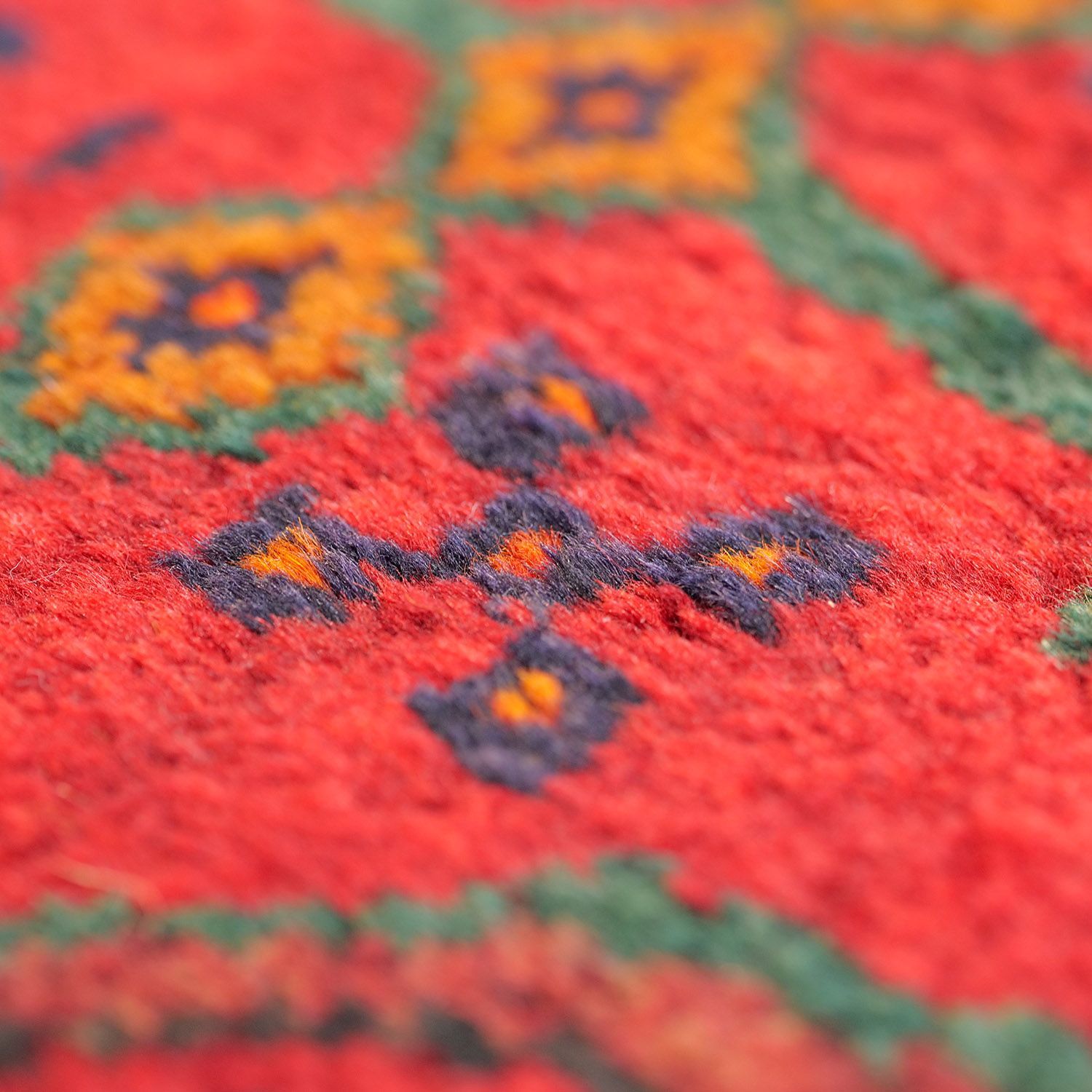 手織り アンティークペルシャ絨毯