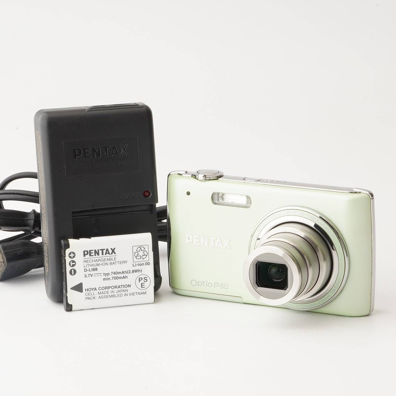ペンタックス Pentax Optio P80 グリーン 【公式通販】