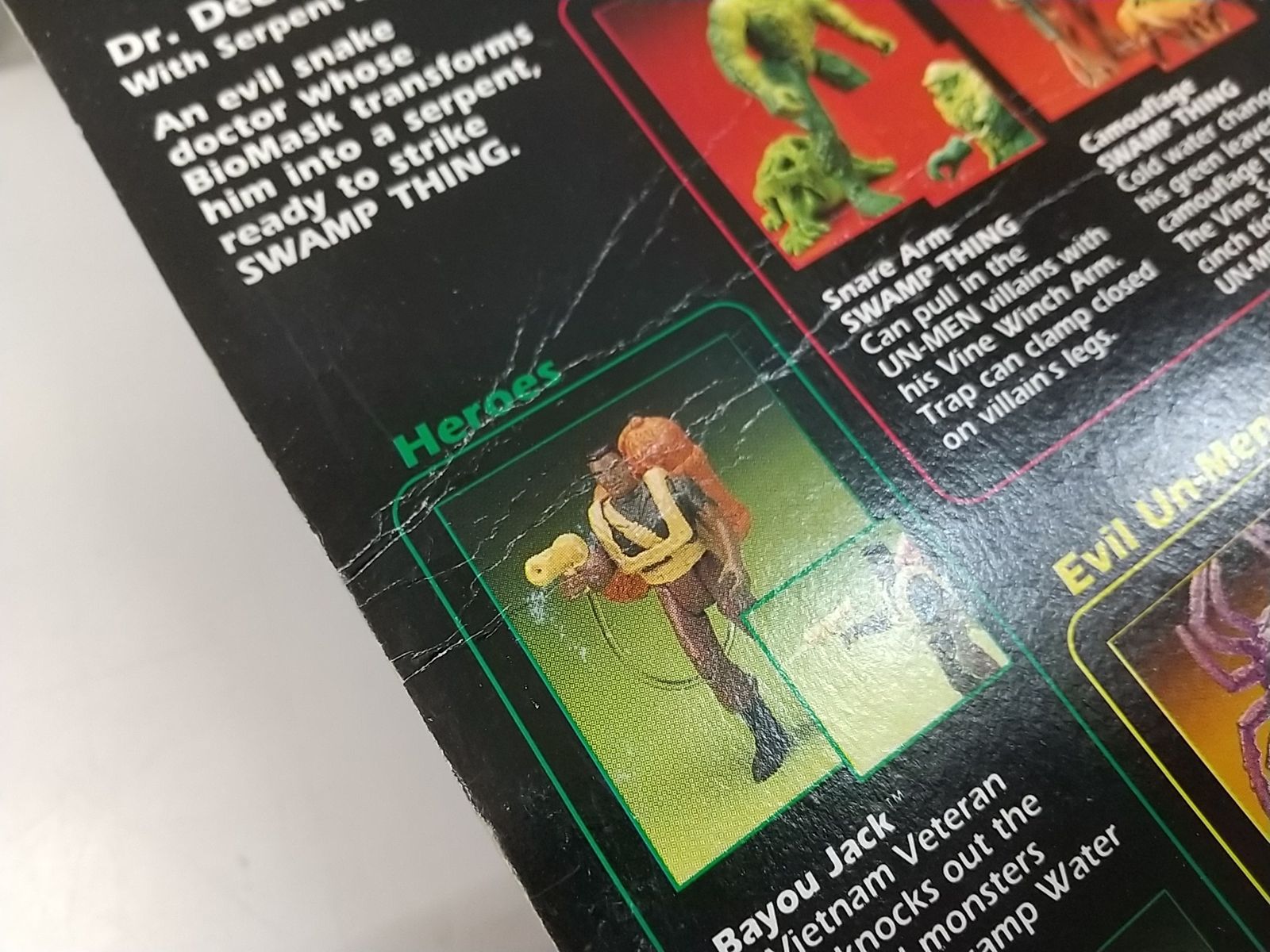 まとめ売り・バラ売り不可】Swamp Thing Evil Un-Men Figures 2