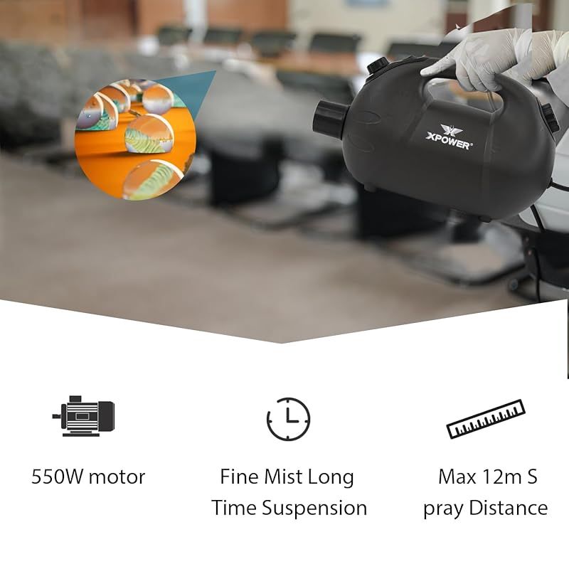 XPower 高性能電気環境に優しいウルフ フォガー噴霧器 F-16 1