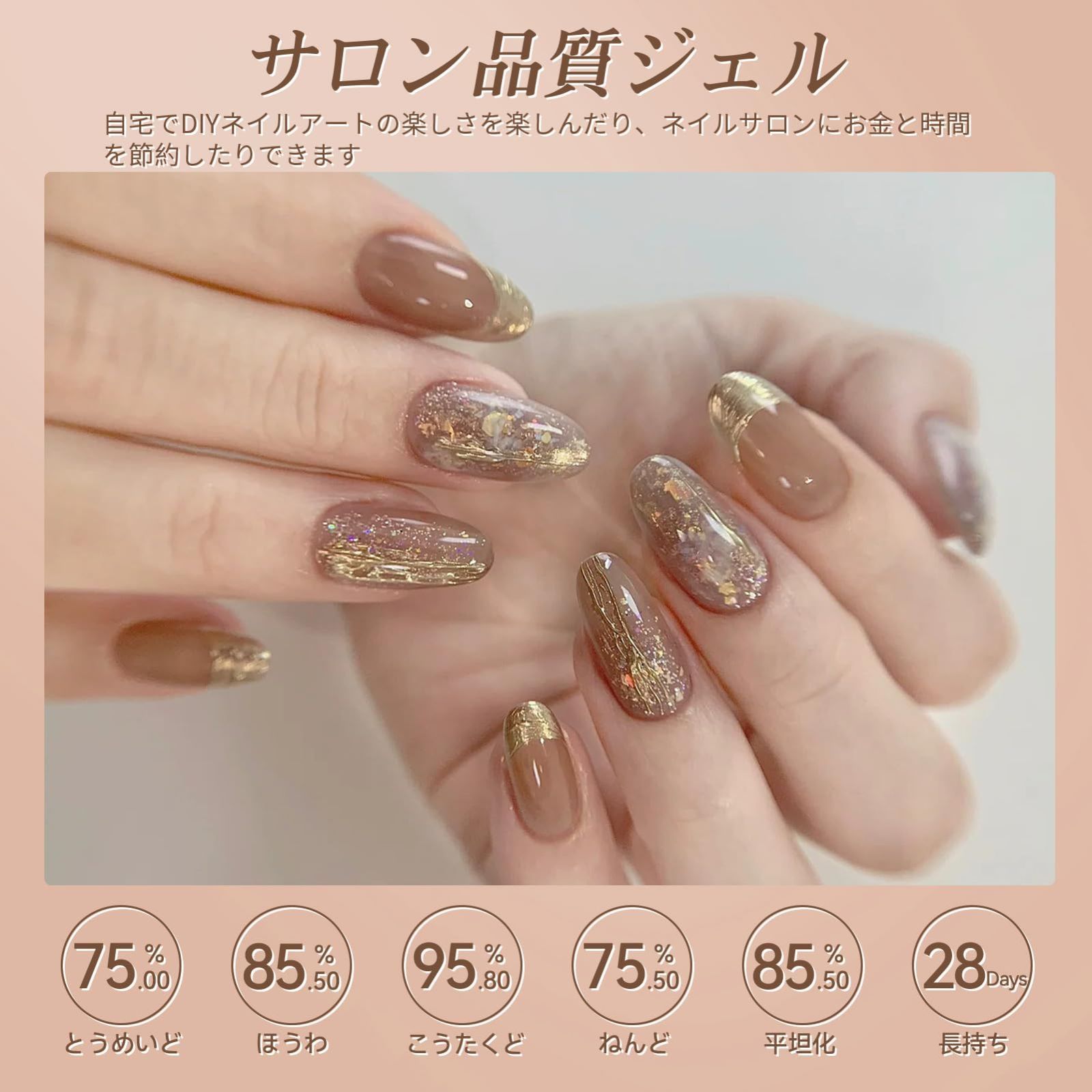 ジェルネイル ジェルネイルシール 9点 セット （楽天市場
