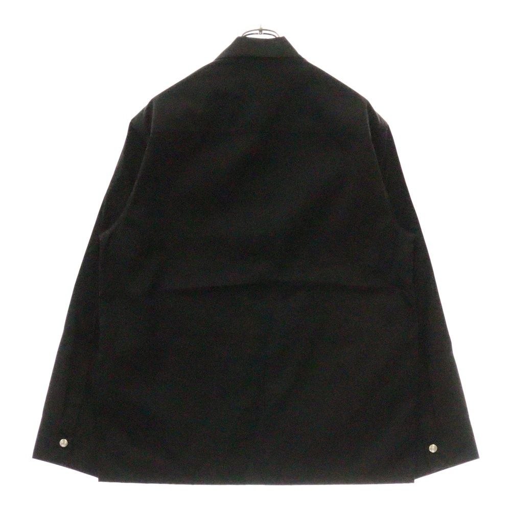 専用　新品未使用　JIL SANDER ジャケット ブラウス　ブラック Jil Sander ポイントカラー シャツジャケット | ブラック
