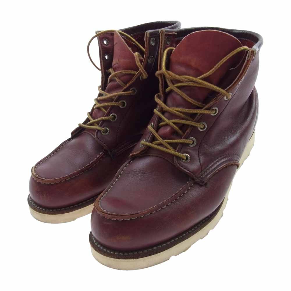 90's レッドウィング ブーツ8875 9E 四角犬 レッドウィング red wing 8875 9E 90s 四角犬タグ USA - 靴新 モデル