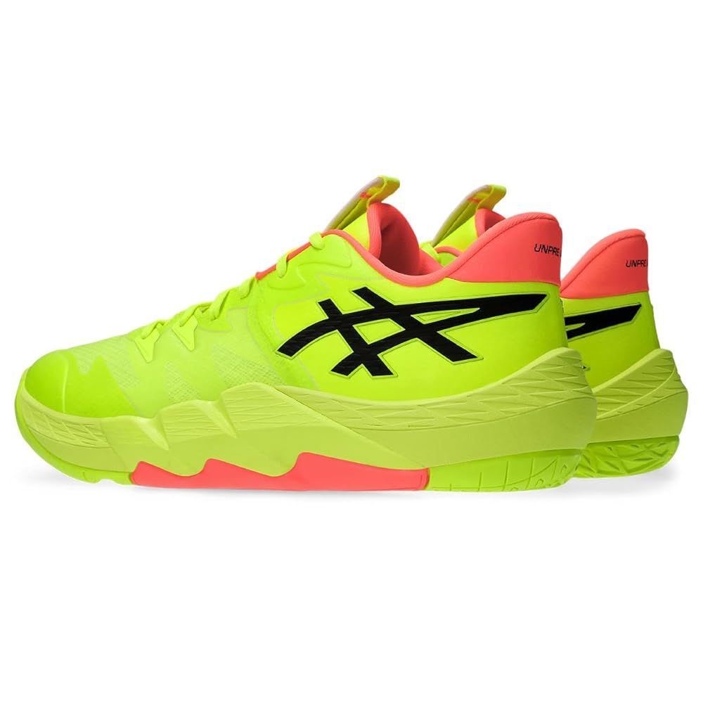 アシックス バスケットボールシューズ UNPRE ARS LOW 2 PARIS 1063A095 ユニセックス セイフティー イエロー|ブラック 24.5