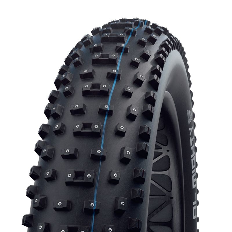 SCHWALBE シュワルベ 正規品 オールマイティ ファットバイク用スパイクタイヤ ブラック ETRTO 120-559 26×4.80