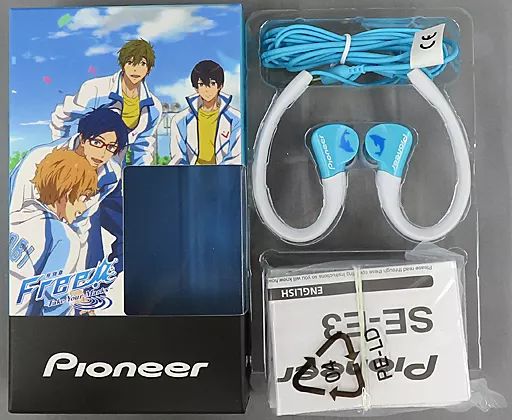 [Used] Headphones Nanase Haruka Model Sports Sealed Earphones (SE-E3) “Special Edition Free! -Take Your Marks-”