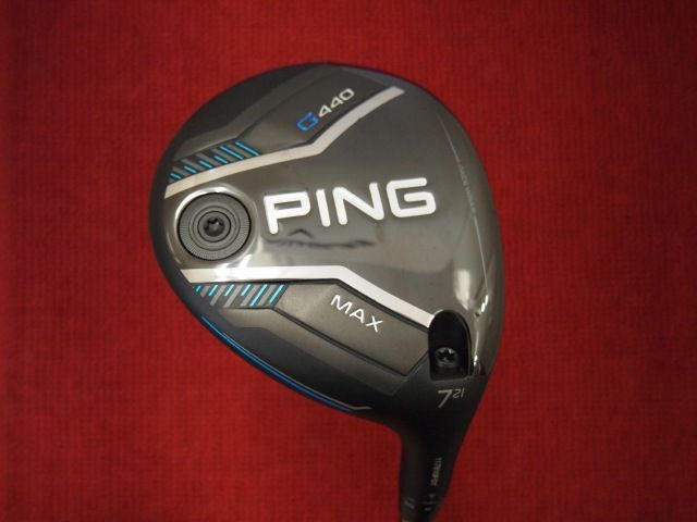 未使用新品！G440 MAX 7W 21° ツアークローム 75S ピン G430 G430 MAX