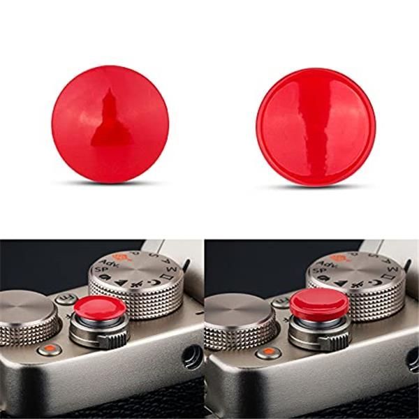 【新品未使用】 JJC 凹+凸 2個入 粘着式 レリーズボタン シャッターボタン Sony A6700 ZV-E10 A1 A7C ZV-1