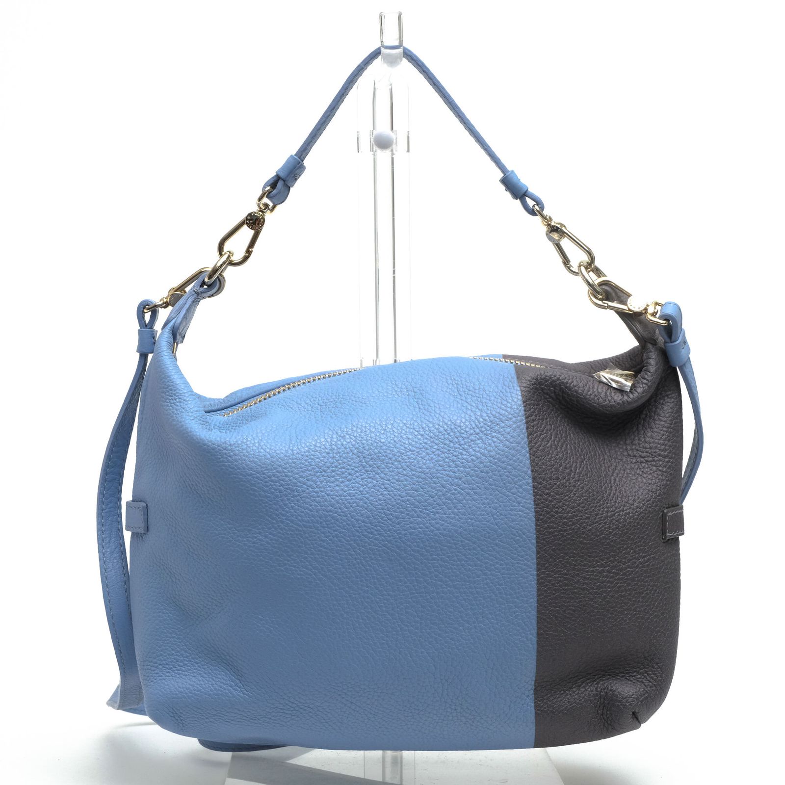 FURLA フルラ バッグ　ライトブルー レザー フルラ／FURLA バッグ ハンドバッグ 鞄 トートバッグ レディース