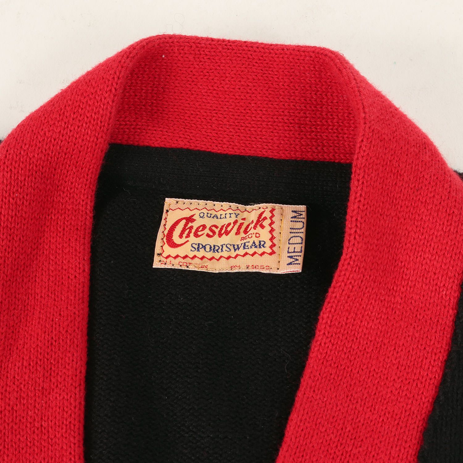 Cheswick チェスウィック カーディガン サイズ:M ワッペン付き 