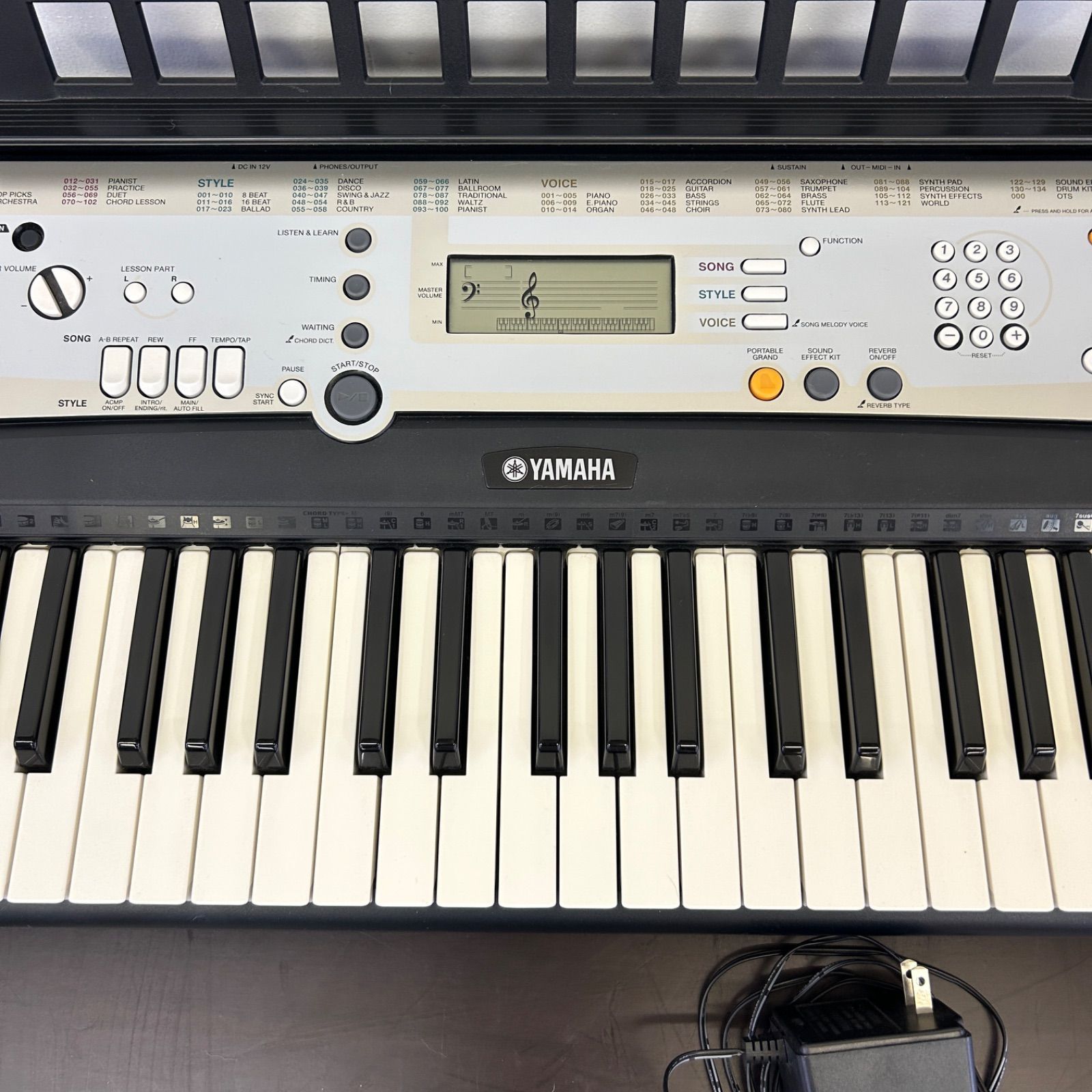 動作OK】YAMAHA ヤマハ 電子キーボード ピアノ PSR E203 即日