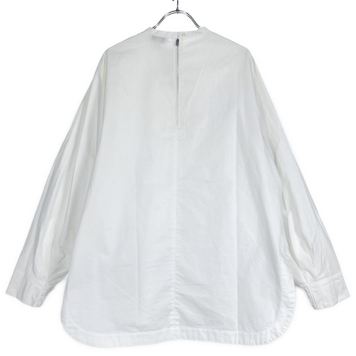 HYKE ハイク 19AW T/C CREW NECK SHIRT コットンプルオーバー