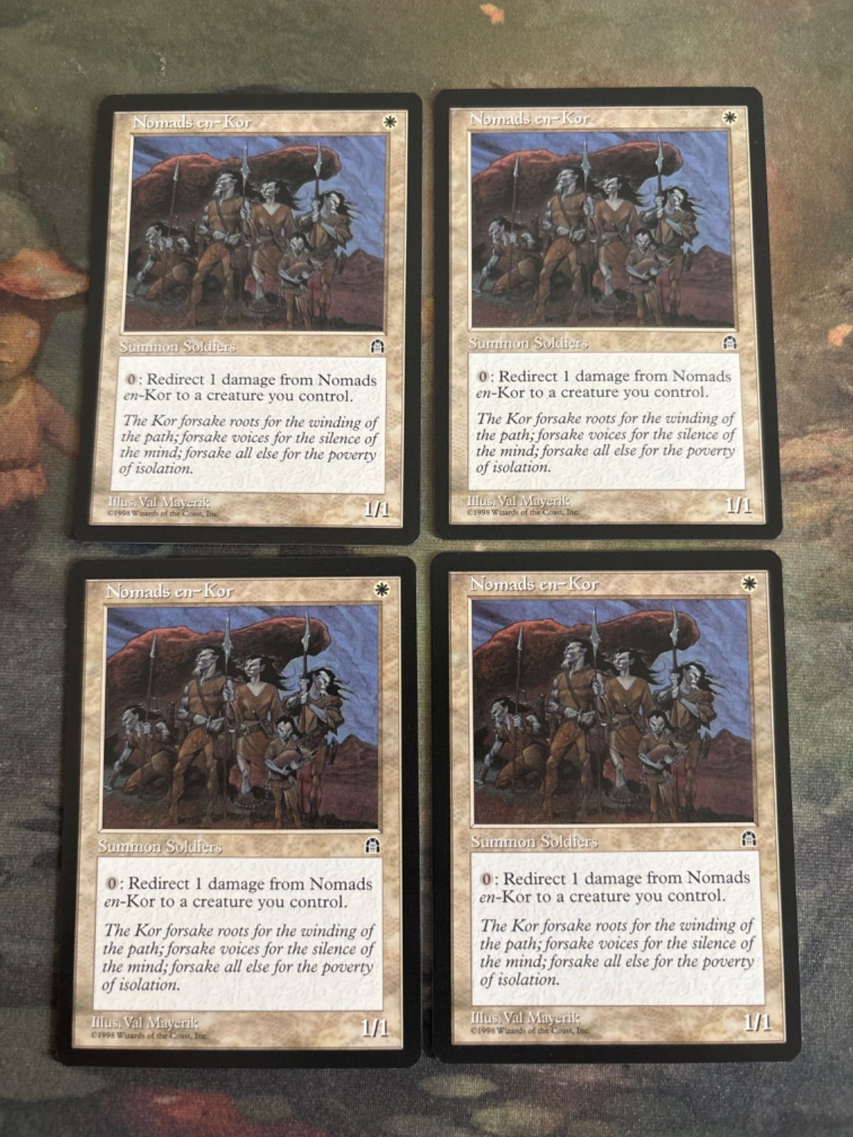 ナドゥ セファリッドの幻術師 コーの遊牧民 手甲 まとめ売り コーの遊牧民/Nomads en-Kor》[STH] 白C | 日本最大級 MTG通販