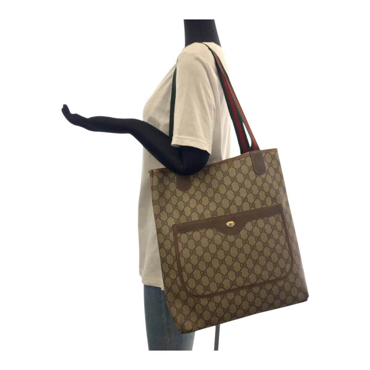 GUCCI グッチ ヴィンテージ オールドグッチ シェリーライン