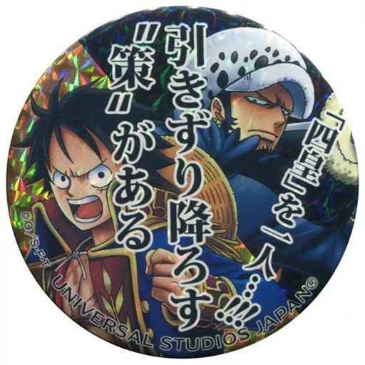 中古】バッジ・ピンズ(キャラクター) 【シークレット】ルフィ＆ロー