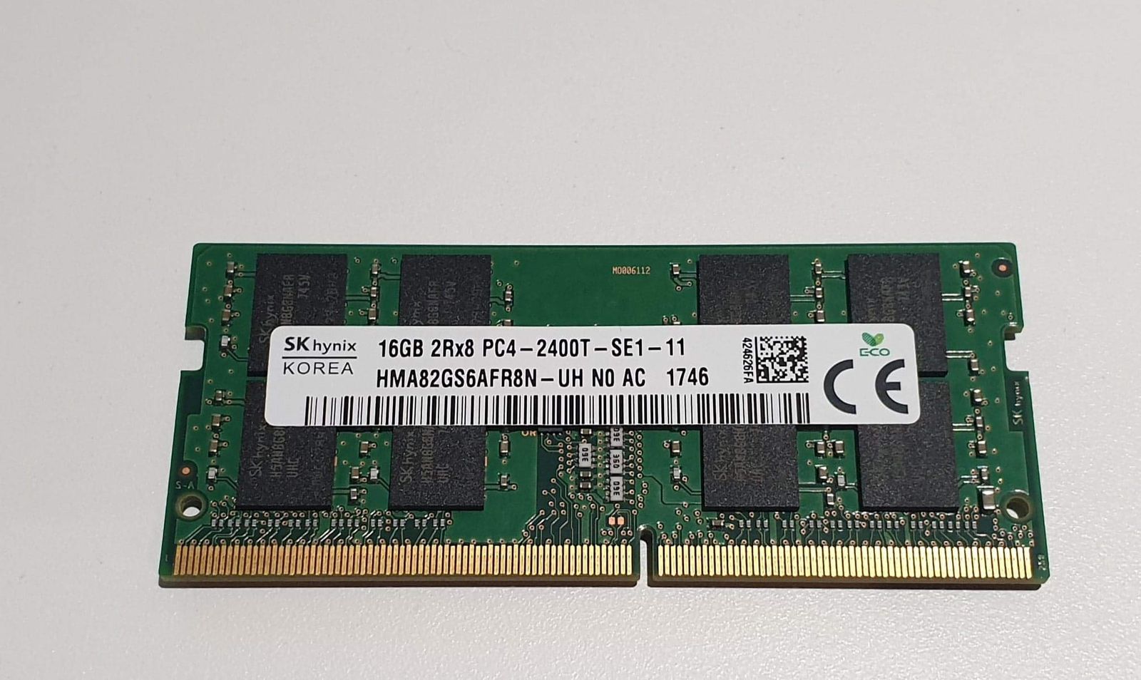 DDR4メモリ SK hynix PC4-19200(2400T) 8GB×2枚 計16GB 送料無料 Z0069 :
