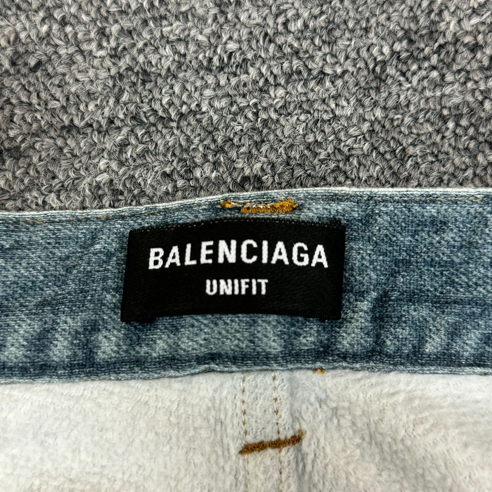 BALENCIAGA バレンシアガ　2017AW クラッシュデニム パンツ