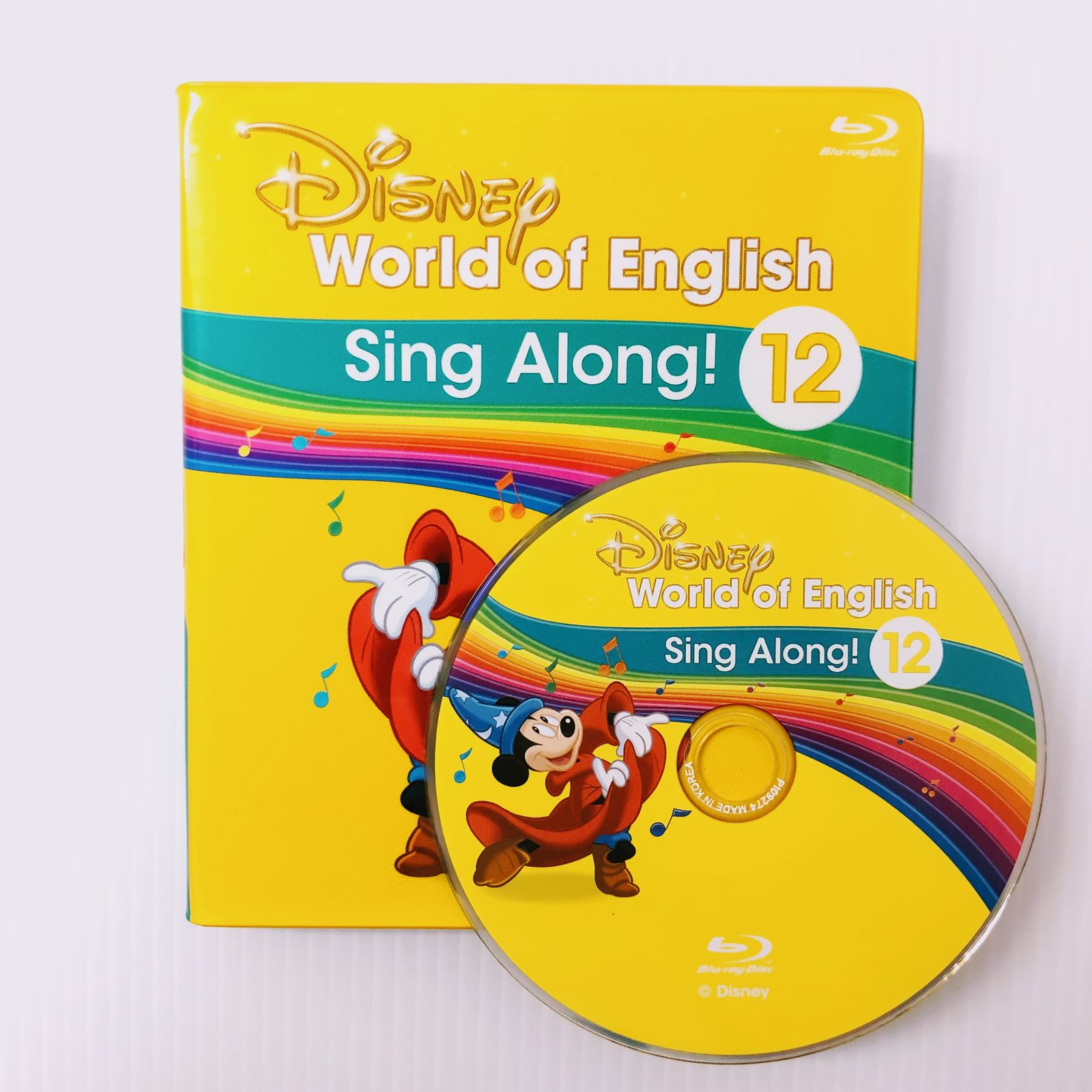 12-⑲DWE ディズニー英語システム シングアロングBook&CD