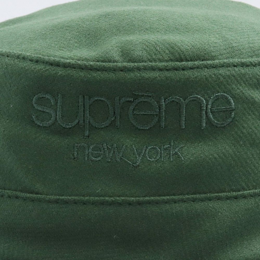 Supreme Wool Herringbone Crusher 緑 Supreme Wool Herringbone Crusher 緑