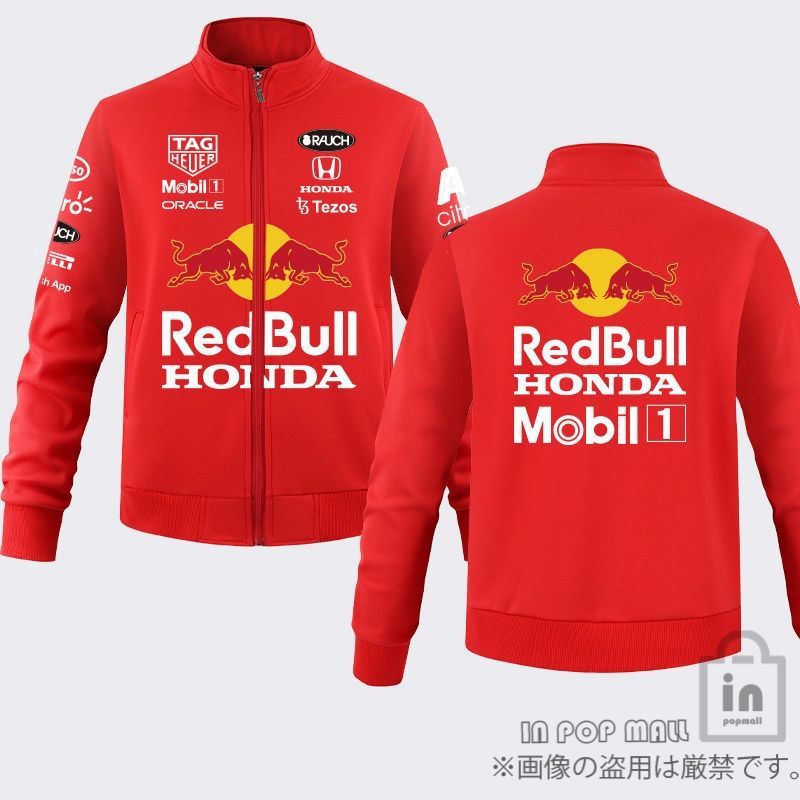 HONDA ホンダ ジャケット スレーシング REDBULL LOGO 大きいサイズ 防水 カップル アウター ユニセックス オートバイ ジャージ  キャンプ メンズ レディース 自転車 通勤 ブラック レッド ネイビー - メルカリ