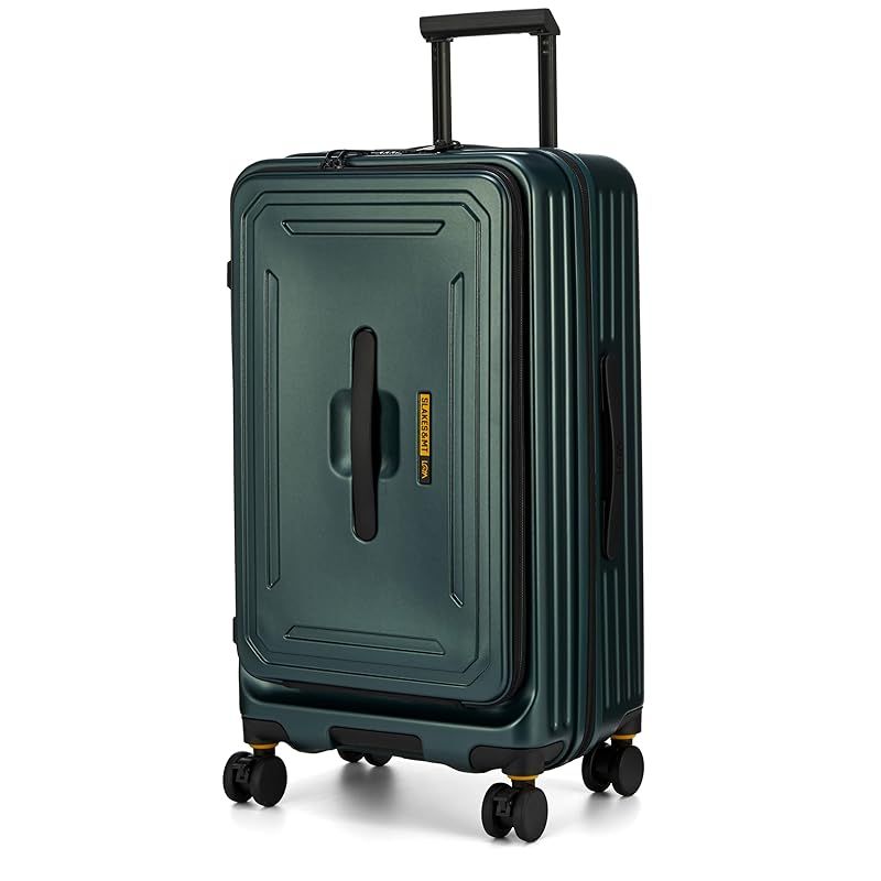 ファイブレイクスアンドエムティー 5LAKES＆MT C GEAR シーギアー フロントオープン 25インチ 拡張型 約65～75L 衝撃吸収サスペンション ストッパー付きキャスター スリムシルエット 310-4012 0