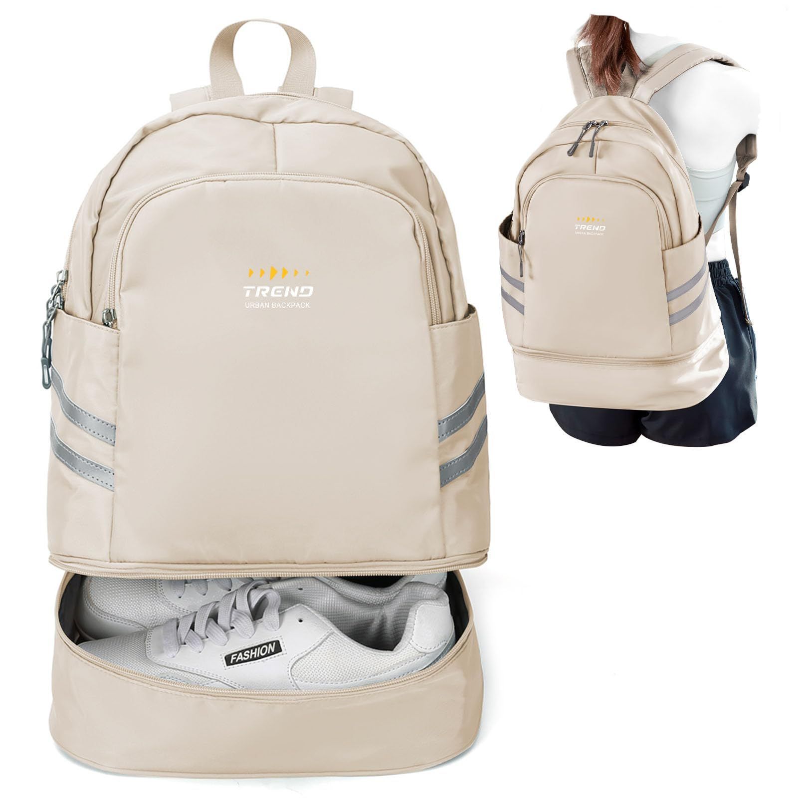 旅行バッグ レディース 大容量バックパック 多機能 ポータブル 軽量 アーバン 耐摩耗性 防水 スクールバッグ ノートパソコン アウ 旅行バッグ  レディース 大容量バックパック 多機能 ポータブル 軽量 アーバン 耐摩耗性 防水 スクールバッグ ノートパソコン アウ Amazon ... 旅行バッグ レディース 大容量バックパック 多機能 ポータブル 軽量 アーバン 耐摩耗性 防水 スクールバッグ ノートパソコン アウ