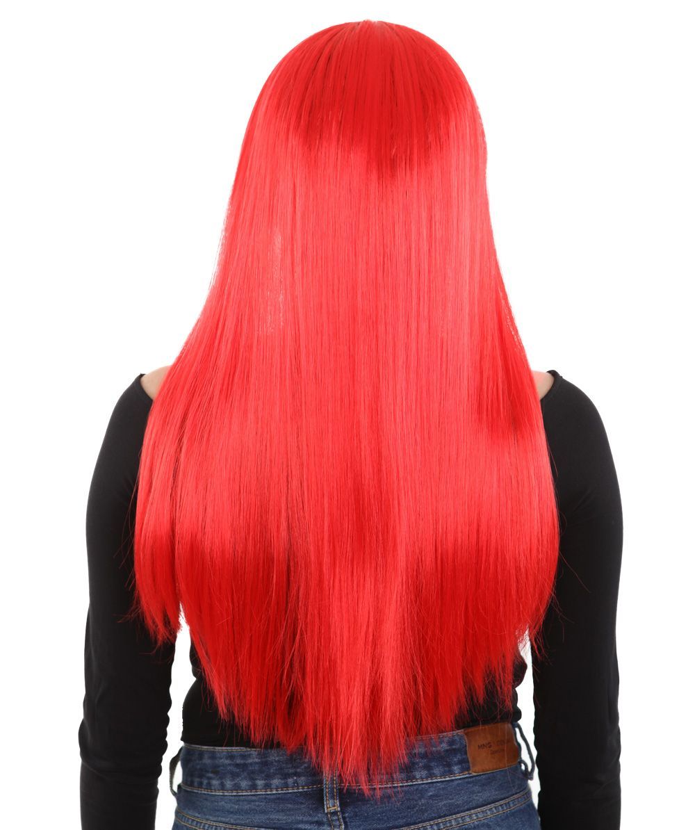 即納】ウィッグ Wigs2you H-849 ロングヘア レッド 赤色
