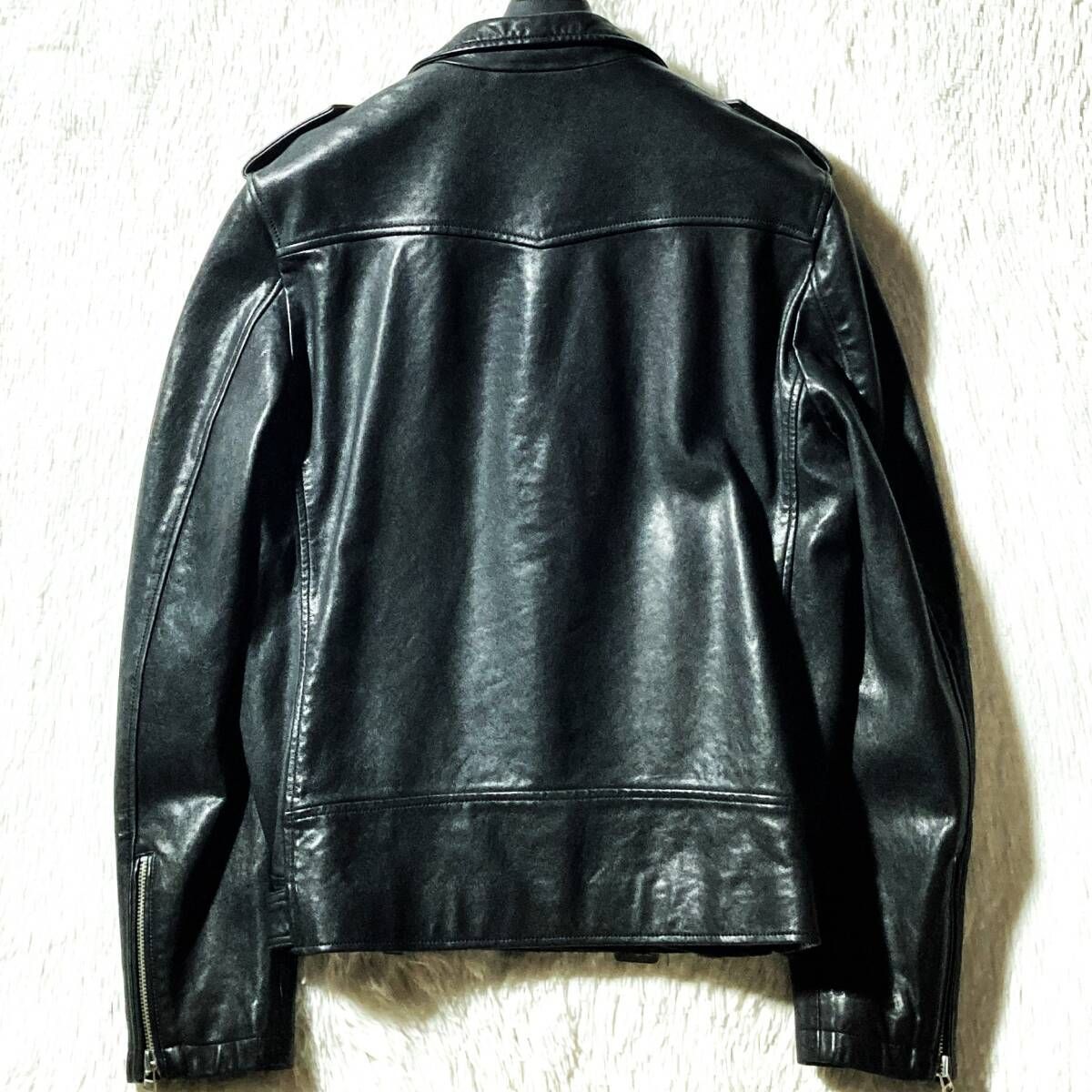 CHORD NUMBER EIGHT☆完売☆W RIDERS JACKET☆希少サイズL☆羊革