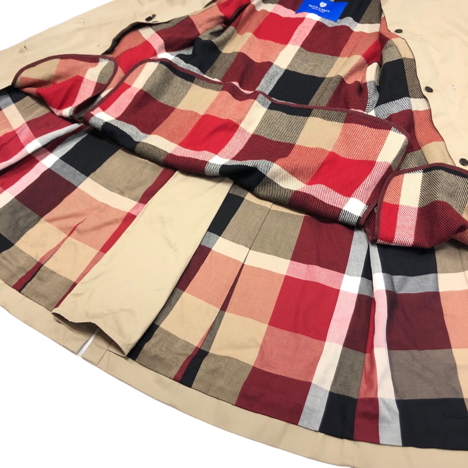 ♪1074 BULE LABEL トレンチコート 55A10-100-42 36サイズ