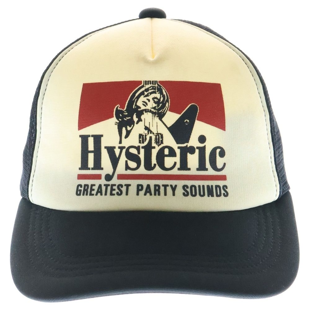 HYSTERIC GLAMOUR メッシュキャップ グレイテストパーティーサウン Hysteric メッシュキャップ グレイテストパーティーサウンズ