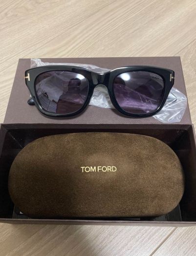 新品未使用【TOM FORD】TF0237F snowdon ブラック