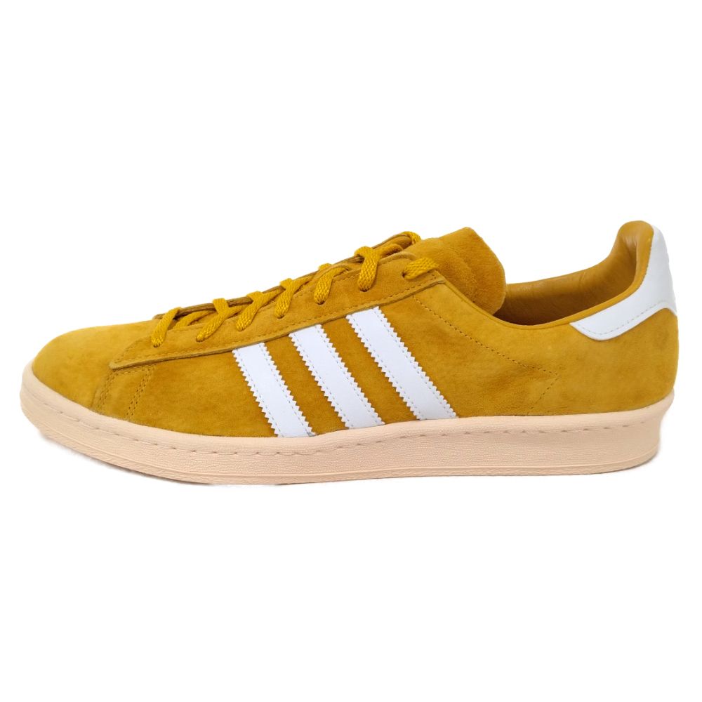 adidas (アディダス) CAMPUS 80s キャンパス ローカットスニーカー イエロー US9.5/27.5cm 038211