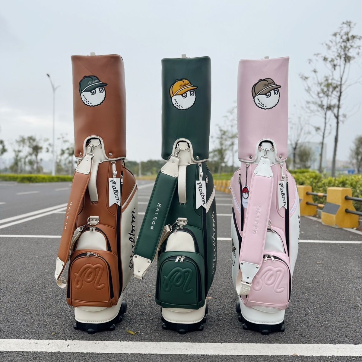 MALBON GOLF ゴルフバッグ キャスター付 キャディバッグ【CF234