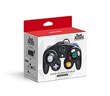 【中古】【非常に良い】ニンテンドー ゲームキューブ コントローラ スマブラブラック mxn26g8