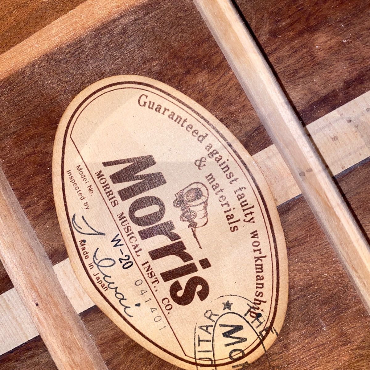 Morris W-20 Acoustic Guitar アコースティックギター モーリス -a261