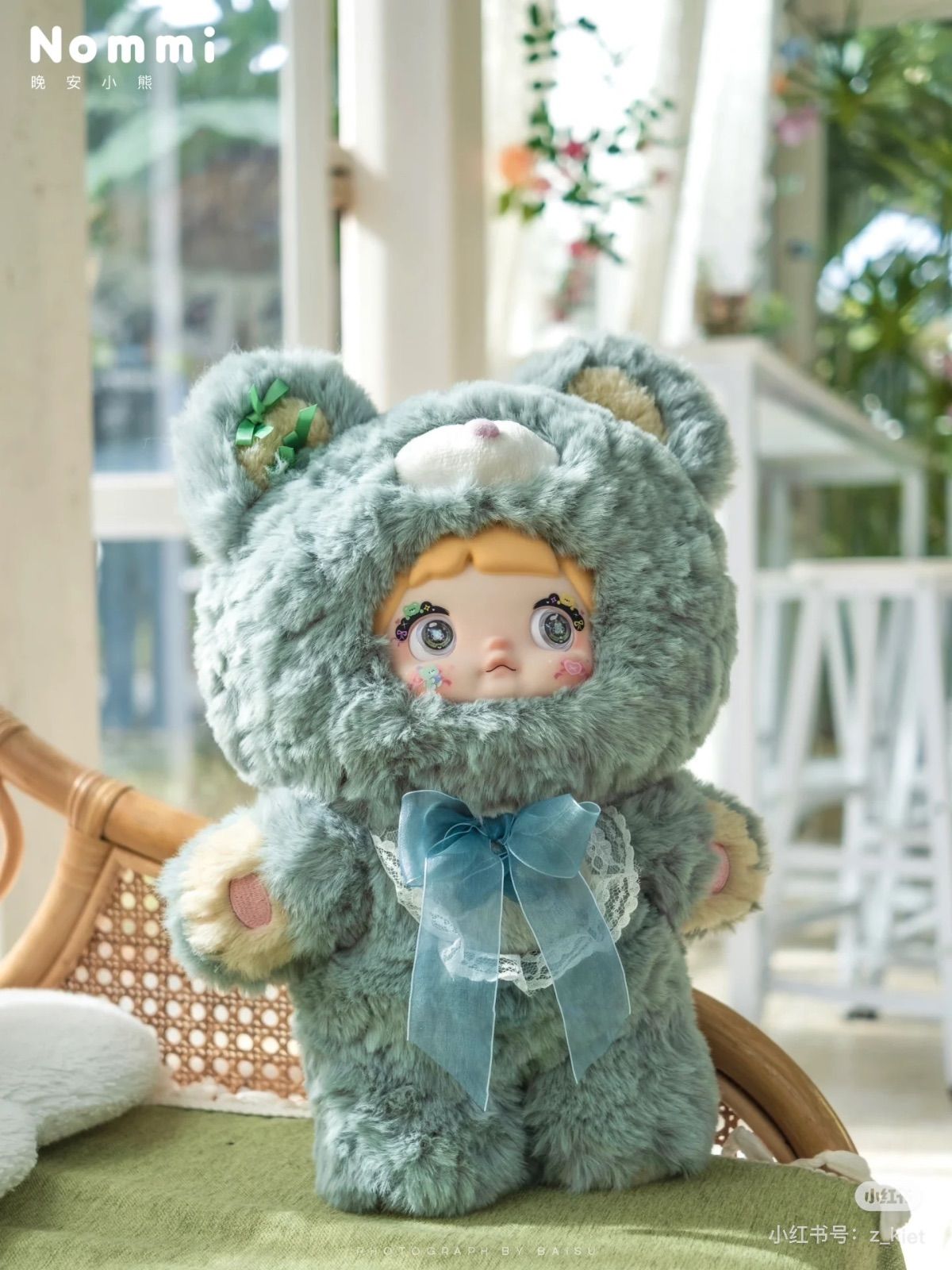 開封済 Nommi糯米 400%おやすみクマちゃん海外限定 童話　ぬいぐるみ 開封済 Nommi糯米 400%おやすみクマちゃん海外限定 童話 ぬいぐるみ