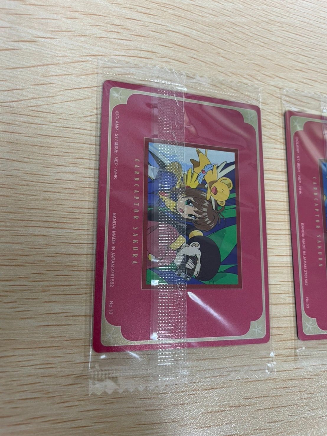 カードキャプターさくら トレーディングカード 3枚セット カードキャプターさくらトレーディングカードコレクション
