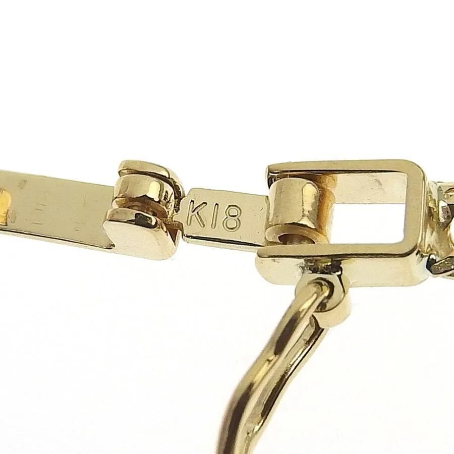 喜平ブレスレット K18 18金 十二面トリプル(4.6g-16cm) 中留（中折れ 