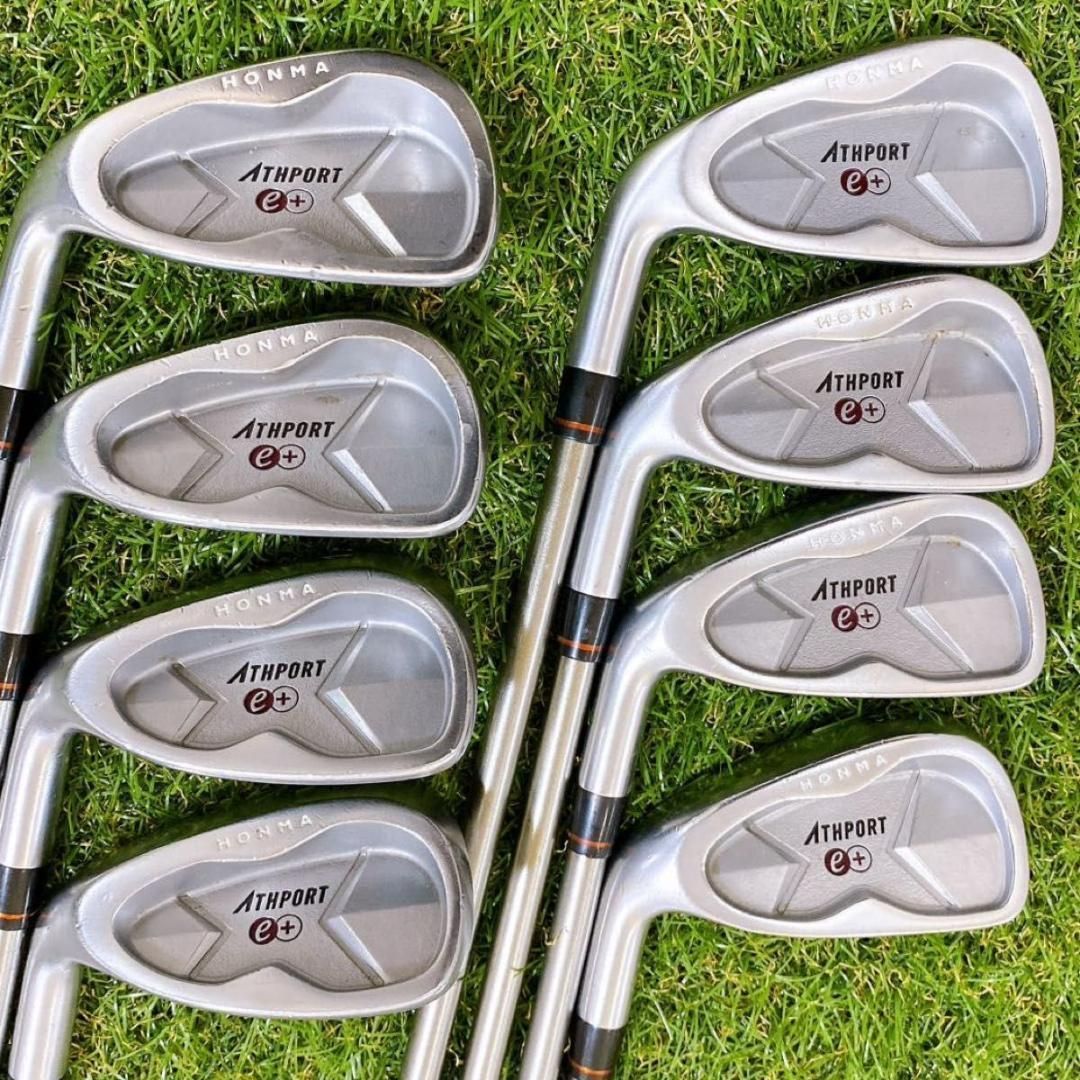 レフティ HONMA ATHPORT e+ ホンマ メンズアイアン 8本 左 R レフティ HONMA ATHPORT e+ ホンマ メンズアイアン 8本 左 R