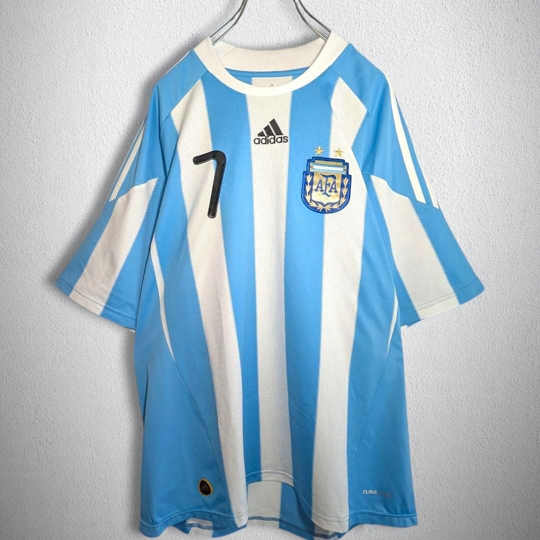 古着 サッカー ゲームシャツ 世界的人気 アルゼンチン代表 なビッグサイズ