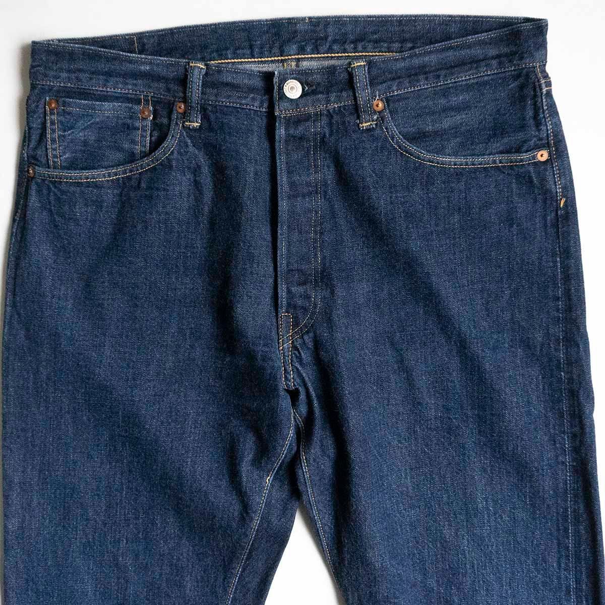 濃紺】 WAREHOUSE【Lot 1001 デニム パンツ】36×32 デニムパンツ 