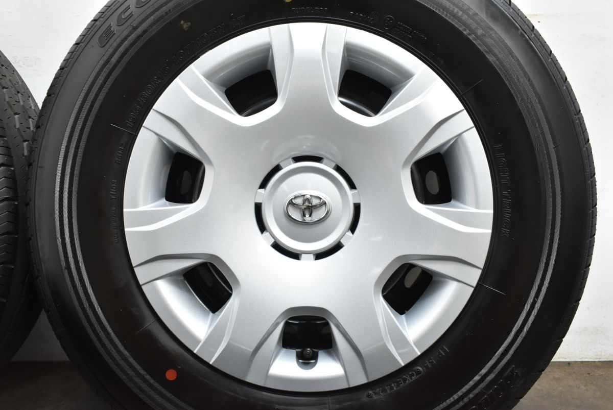 ハイエース 純正タイヤ 新車外し ブリヂストン 195 80 r15 令和4年 5