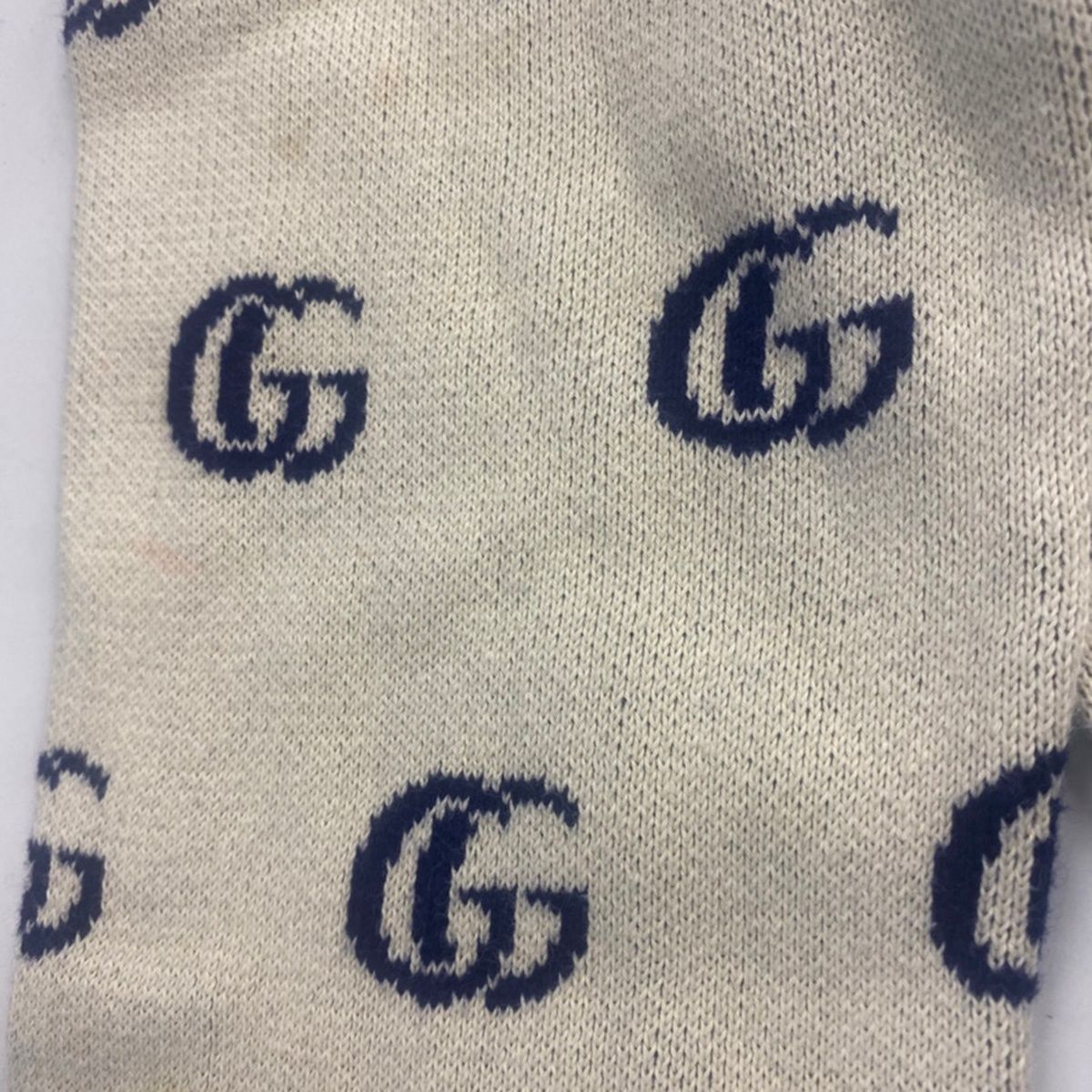 GUCCI グッチ GGジャガードVネックニットセーター 655104 XKBVB 