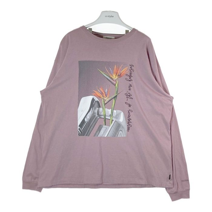 ☆RADIALL ラディアル HEDONISM CREW NECK ロングTシャツ