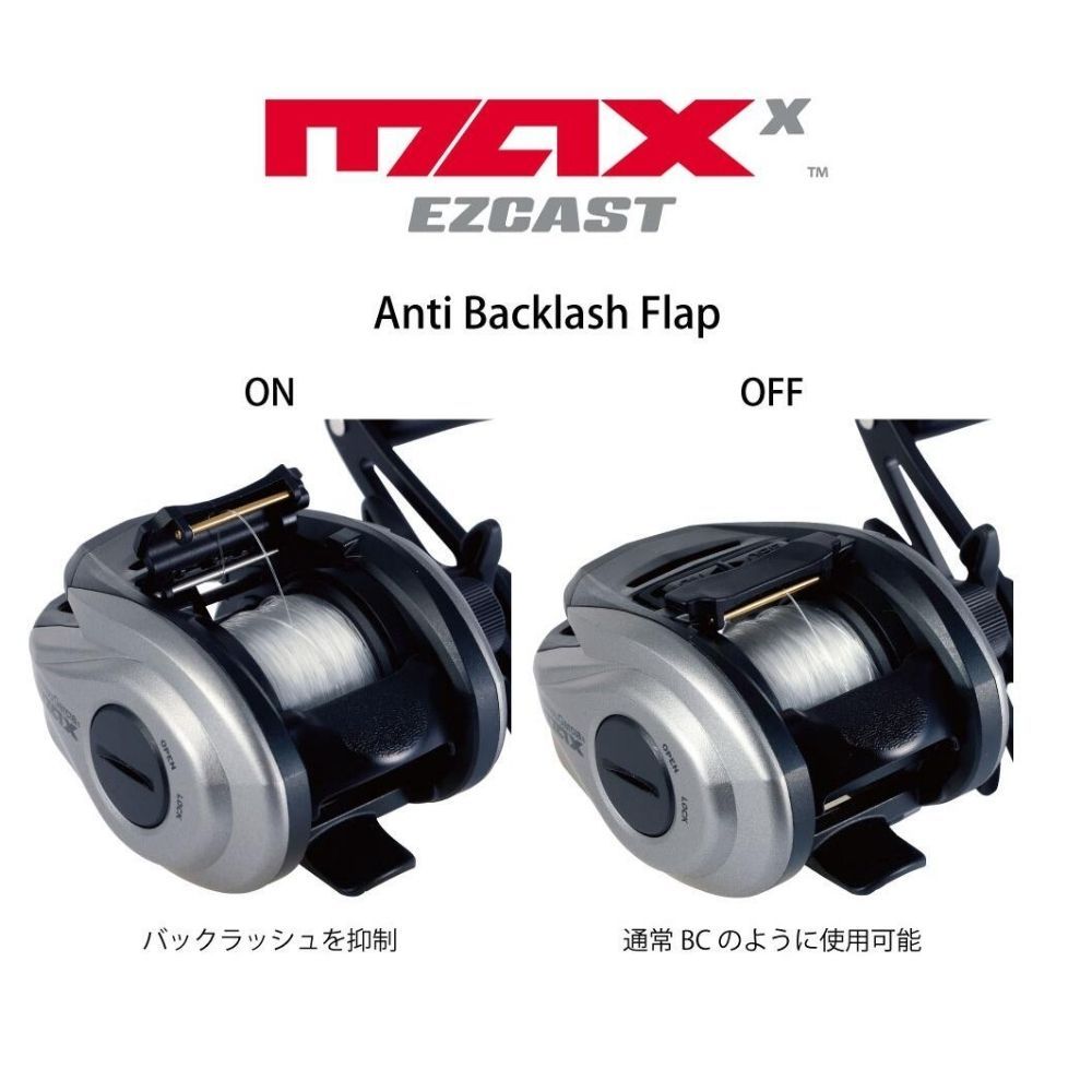 アブガルシア リール マックス エックス イージーキャスト 右ハンドル