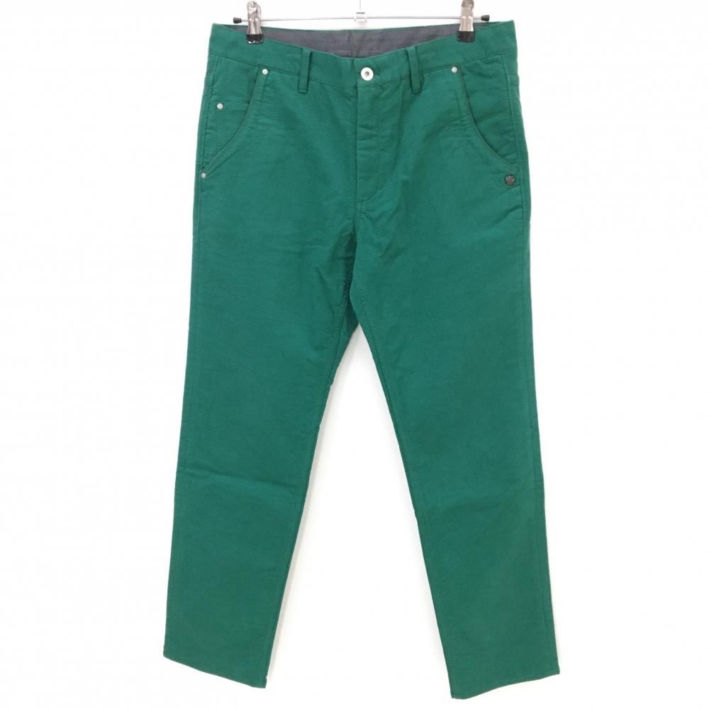 中古品　St ANDREWS ゴルフウェア　パンツ　 Lサイズ　グリーン 超美品】セントアンドリュース パンツ グリーン 後ろロゴ