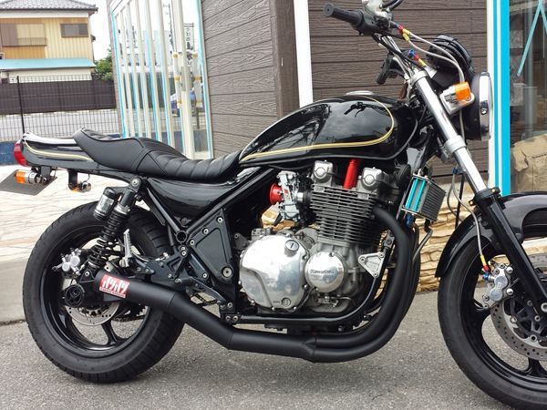 ゼファー1100 集合管 ゼファー1100 手曲げショート管 ショート管