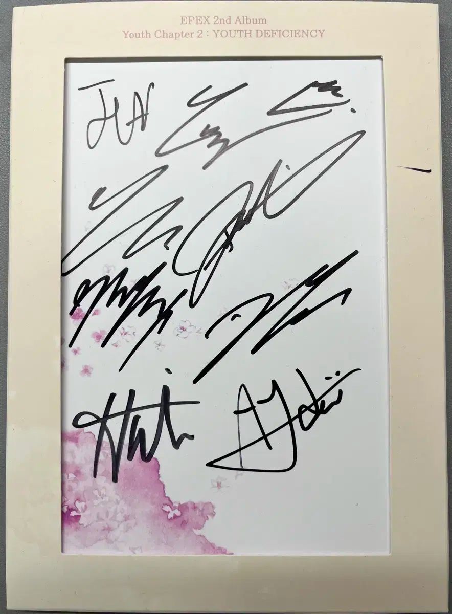 EPEX(イーペックス) EPEX サイン入り サイン アルバム